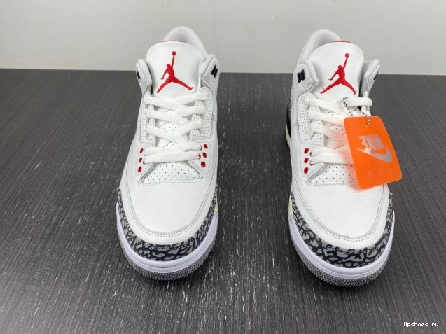White 3 Jordan Reimagined Retro DN3707-100 Cement 0328